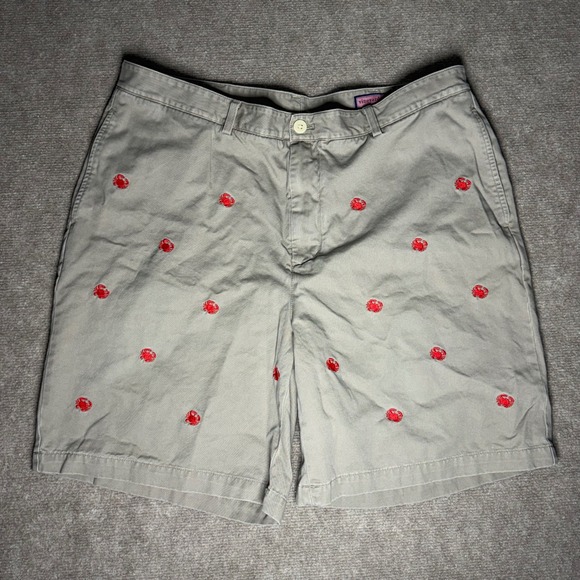 Vineyard Vines Other - Vineyard Vines Mens Size 40 Red Crab Embroidered All Over Club Shorts Preppy